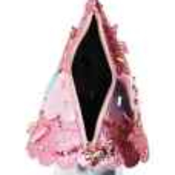 Betsey Johnson Pink Christmas Tree Crossbody - New So Cute  Chr - Picture 7 of 11